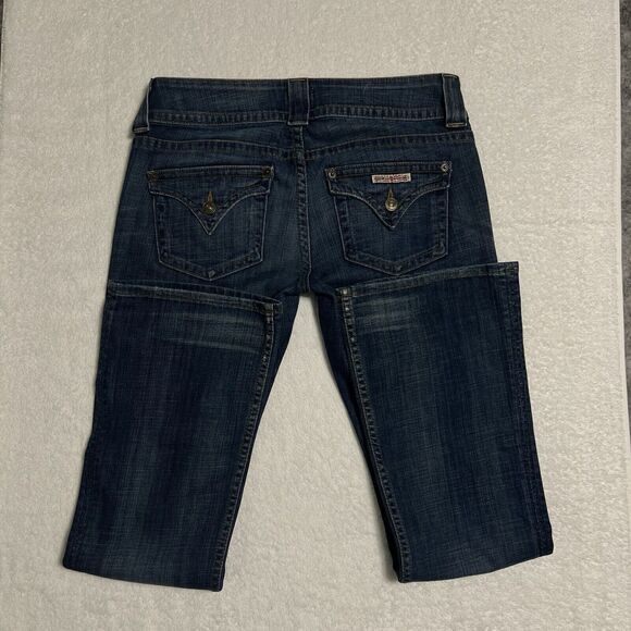 HUDSON Beth Baby Boot Cut Jeans Women's 27 Blue Denim Stretch Cotton Pockets - Picture 13 of 17